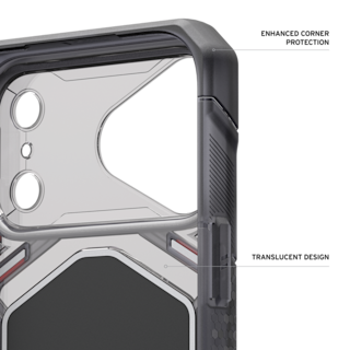 UAG Monarch Pro Veil iPhone 18 Pro Max Case iPhone 18 Pro Max in Ash detail view