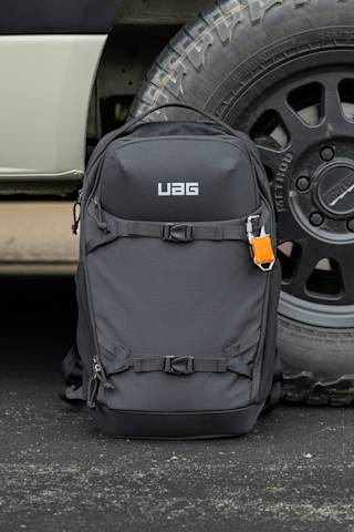 UAG 22L Backpack with DRYOUT® Active Moisture-Removal Technology™ Backpacks case in Black lifestyle view