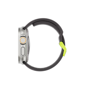 UAG Civilian Silicone Strap for Apple Watch Ultra 3, Ultra 2, & Ultra Apple Watch Ultra 3/Ultra 2/Ultra case in Smoke/Acti...