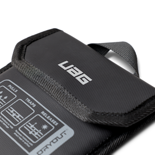 UAG Phone Recovery Pouch made with DRYOUT® Active Moisture-Removal Technology™ Backpacks case in Black