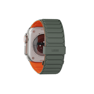 UAG Pathfinder Strap for Apple Watch Apple Watch case in Olive/Orange