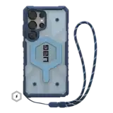 Galaxy S25 Ultra - Pathfinder Clear Blues Case + Blues Lanyard