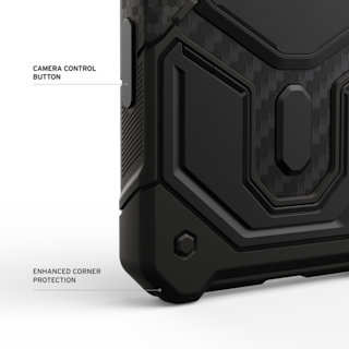 UAG Monarch Pro iPhone 18 Pro Max Case iPhone 18 Pro Max in Carbon Fiber detail view