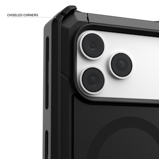 UAG Trooper iPhone 18 Pro Max Case with Holster iPhone 18 Pro Max in Black detail view