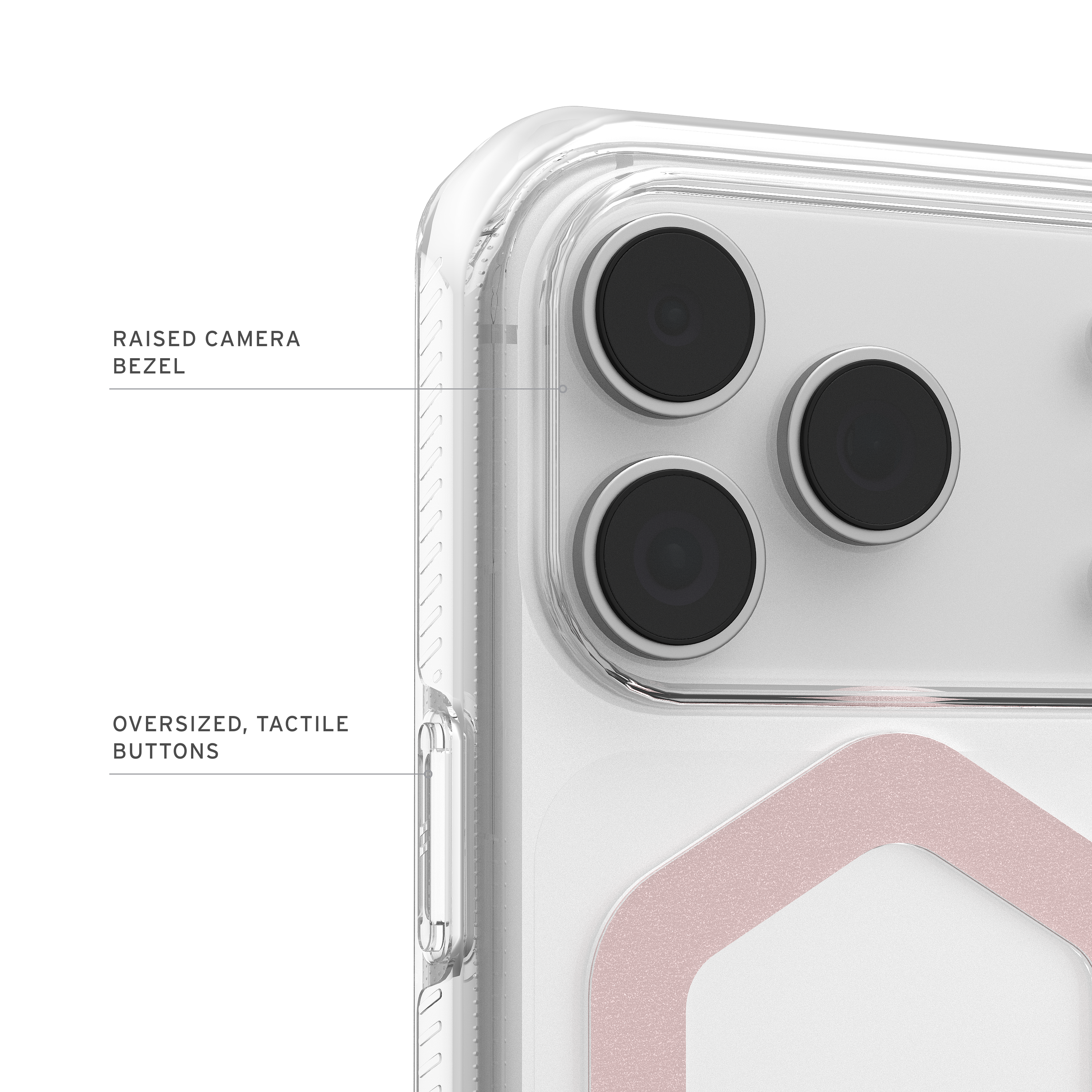 UAG iPhone 17 Pro Case 16ft Drop Protection, Clear Slim Design