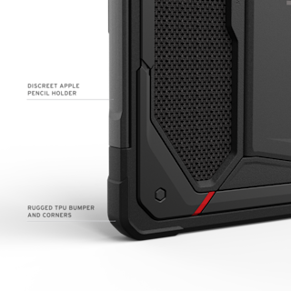 UAG Monarch iPad Air 13" (M3, 2nd Gen, 2025) Case iPad Air 13" (M3, 2nd Gen, 2025) in Kevlar Black
