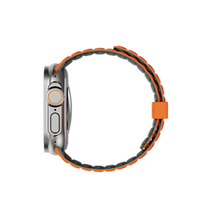 UAG Pathfinder Strap for Apple Watch Apple Watch case in Olive/Orange