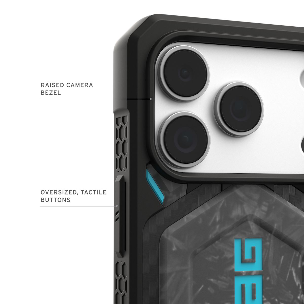 Forged Carbon Fiber iPhone 17 Pro Case - Limited Edition Monarch