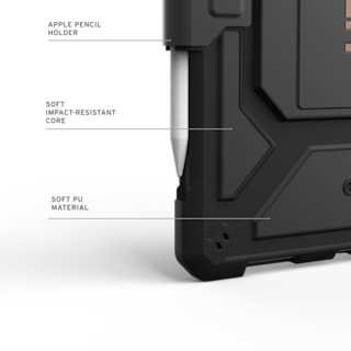 UAG Metropolis SE iPad 11" (A16) (11th Gen, 2025) Folio Case iPad 11" (A16) (11th Gen, 2025) in Black/Bronze