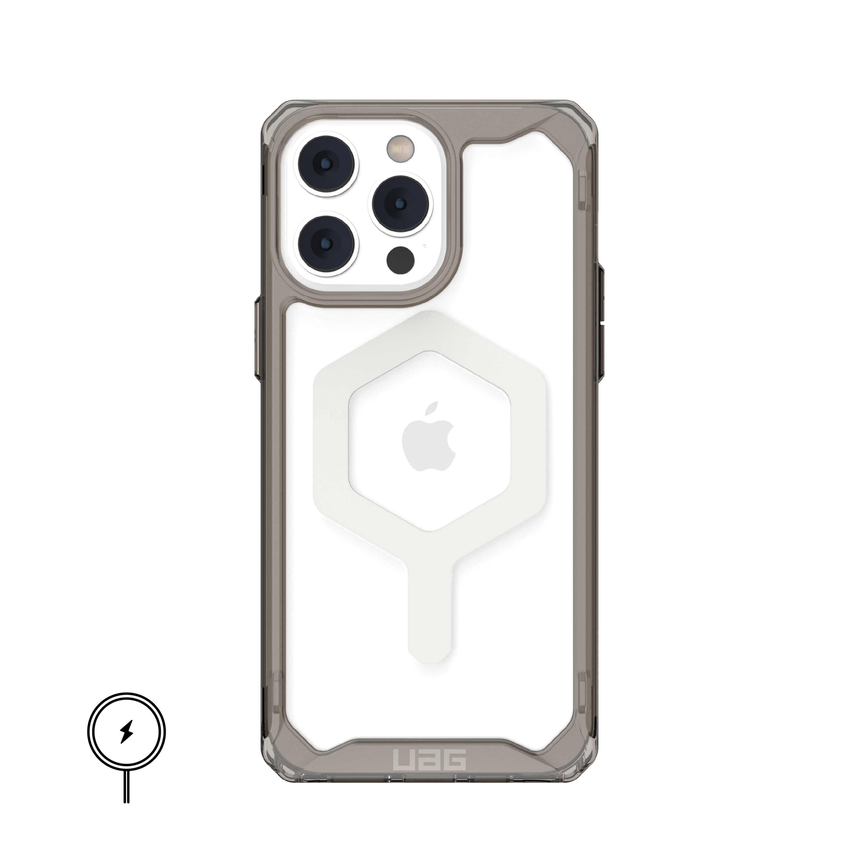 Urban Armor Gear Plyo for MagSafe iPhone 14 Pro Max Case | Ash