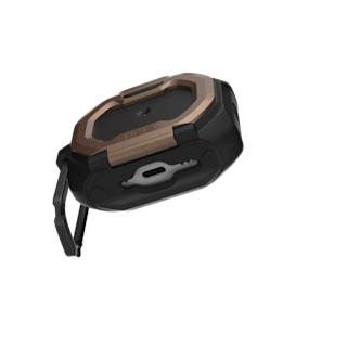 UAG Monarch Case with Built-in Phone Stand for AirPods Pro (3rd Gen, 2025) AirPods Pro (3rd Gen) in Black/Aged Bronze