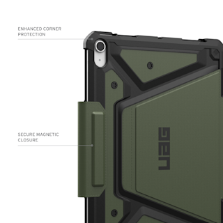 UAG Metropolis SE Series iPad Air 11" (M2, 6th Gen, 2024) Folio Case iPad Air 11" (M2, 6th Gen, 2024) in Olive