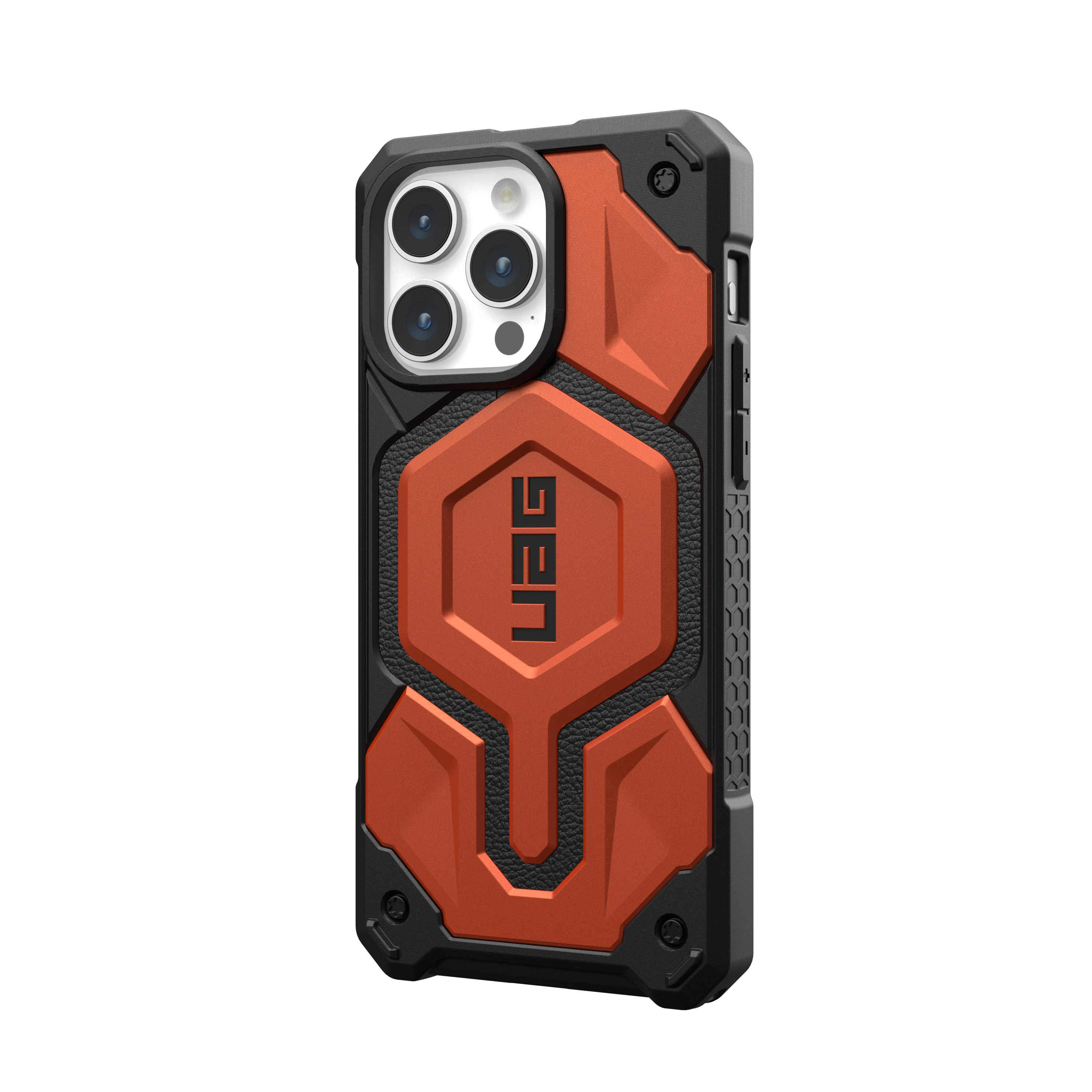 UAG Monarch Pro MagSafe cases series for iPhone 15 Pro Max – Maple