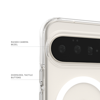 UAG Scout Clear Pixel 11 Case Pixel 11 in Ice/White