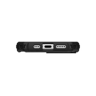UAG Pathfinder Clear iPhone 16 Case iPhone 16 in Ash/Black detail view