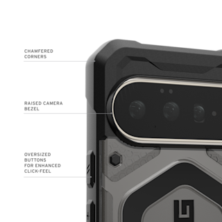 UAG Pathfinder Clear Pixel 11 Case Pixel 11 in Ash/Black