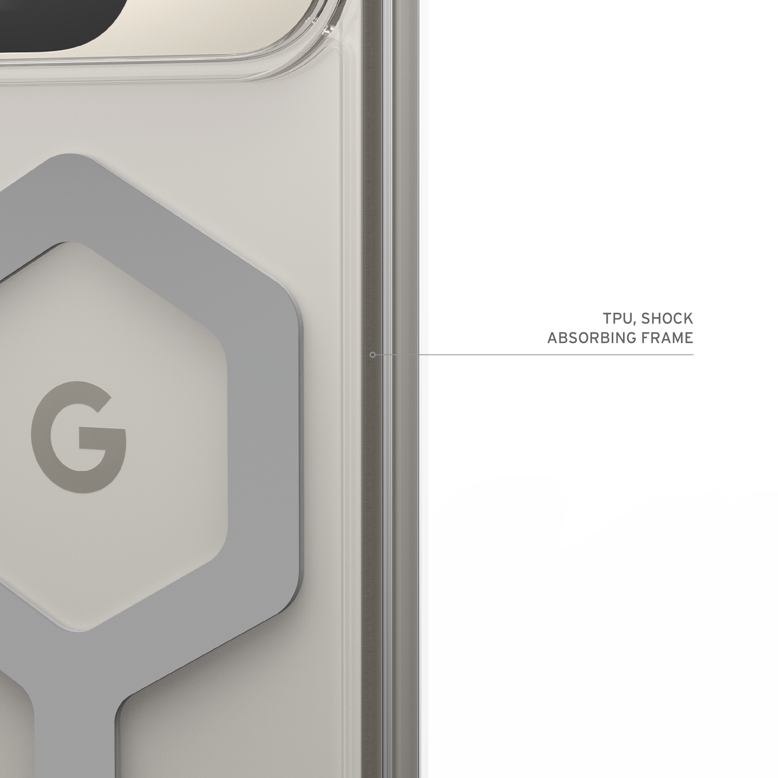 UAG Google Pixel 9 Case Clear Magnetic Charging Plyo | Urban Armor