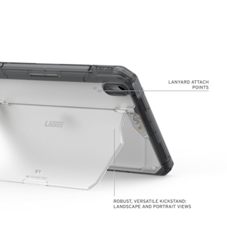 UAG Trooper iPad 11" (A16, 11th Gen, 2025) Case with Screen Protector iPad 11" (A16) (11th Gen, 2025) in Ice/Ash