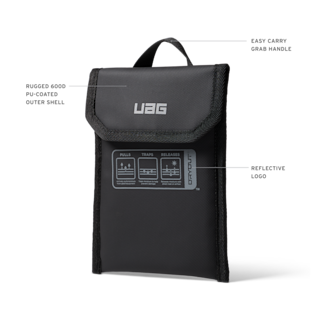 UAG Phone Recovery Pouch made with DRYOUT® Active Moisture-Removal Technology™ Backpacks case in Black
