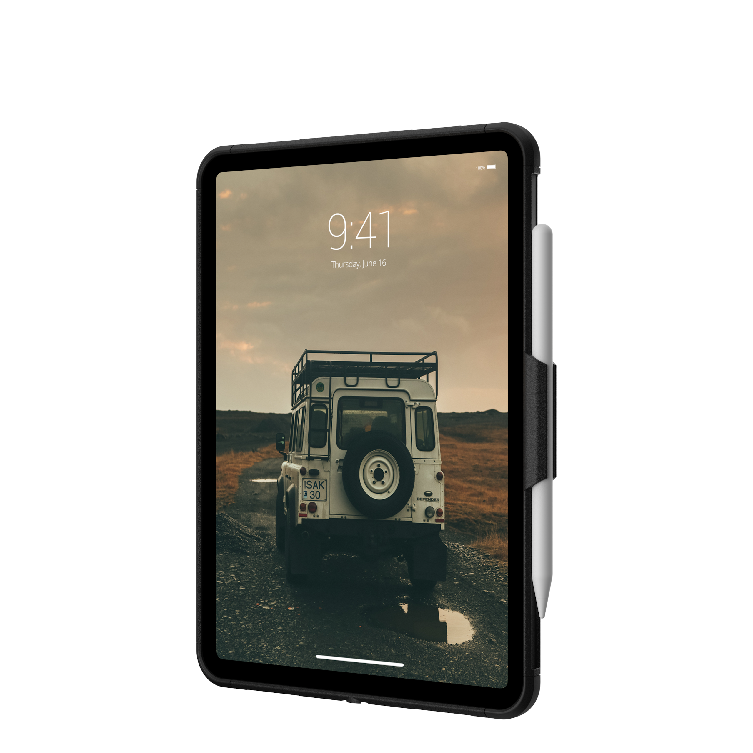 UAG Lucent IPad Mini Case - Ultra-Slim Protective Cover With Pencil Holder For 6th/7th Gen