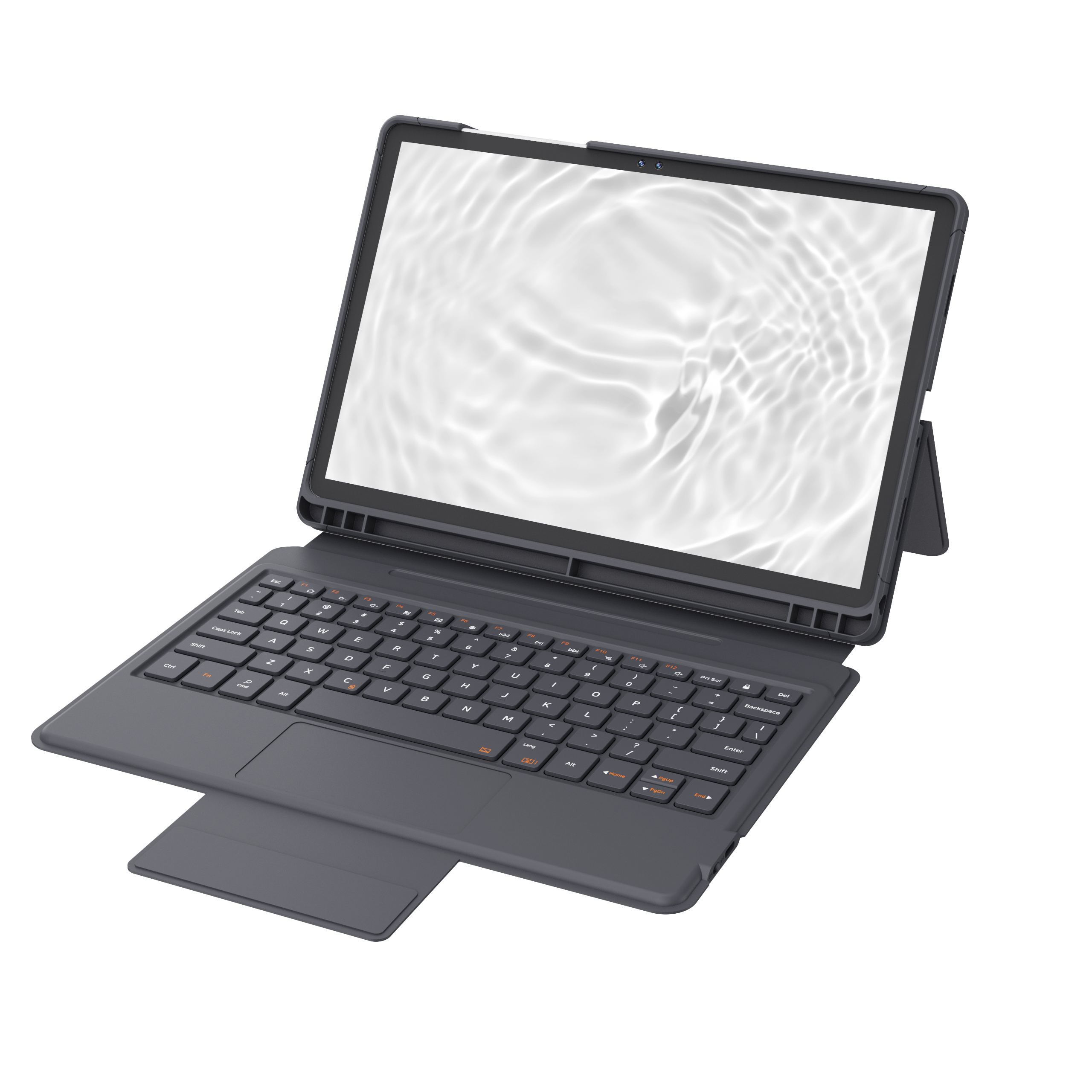 galaxy A11+ 5G（フィルム・ケース・キーボード付） UAG Wireless Keyboard with Trackpad Case for Galaxy Tab A11+ Plus
