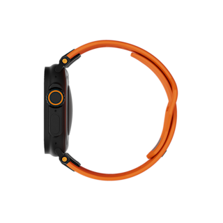 UAG Monarch Strap for Apple Watch Apple Watch case in Orange/Black Titanium