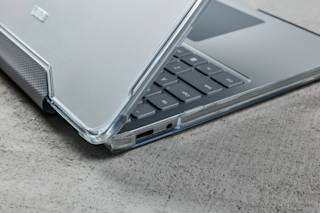 UAG Plyo Series Surface Laptop 1st Edition 13" Case Surface Laptop 1st Edition 13" in Ice lifestyle view