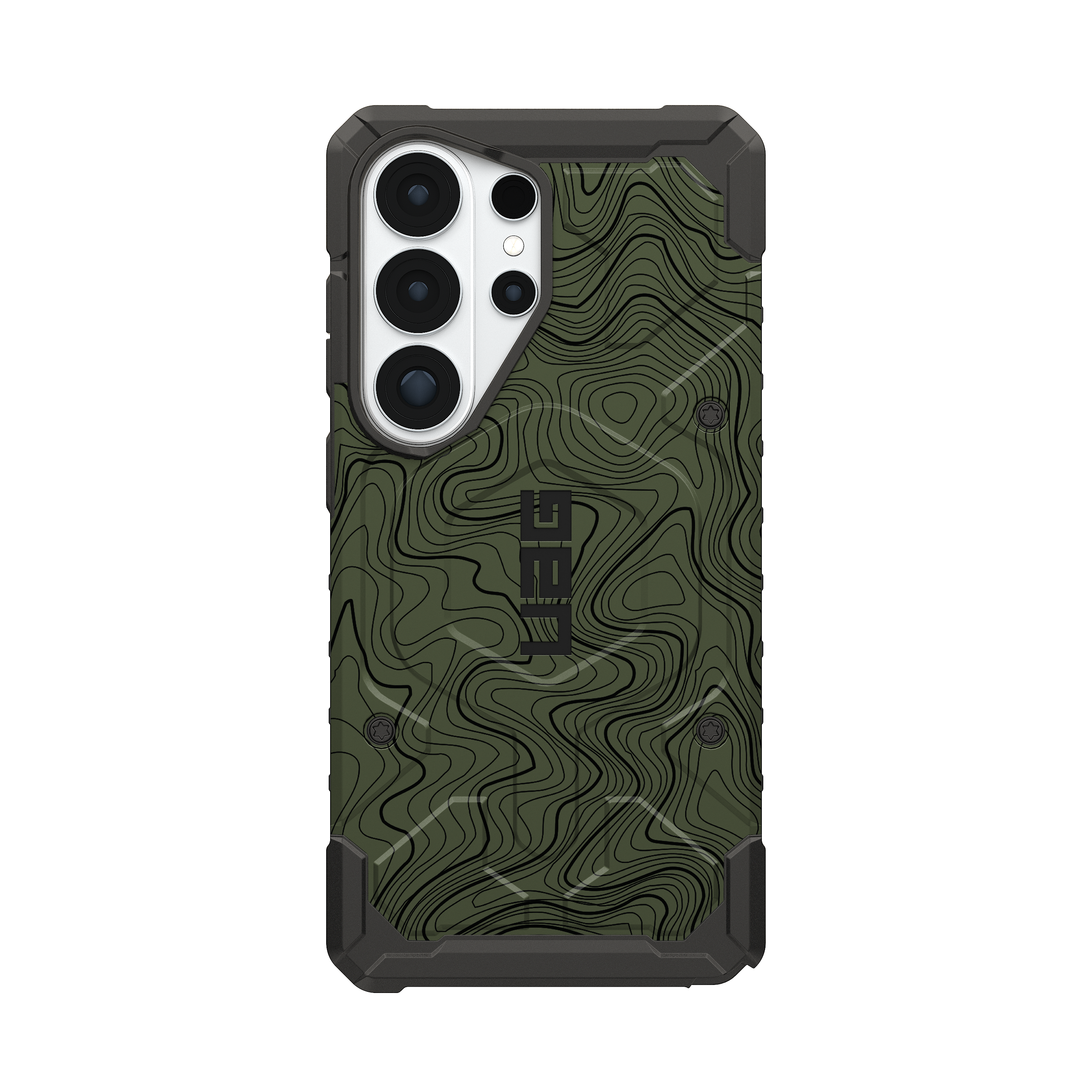 Pathfinder Case For Samsung Galaxy - OD Green Topography 2