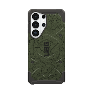 UAG Pathfinder Case For Samsung Galaxy - OD Green Topography 2 Galaxy S26 Ultra in S26 ULTRA