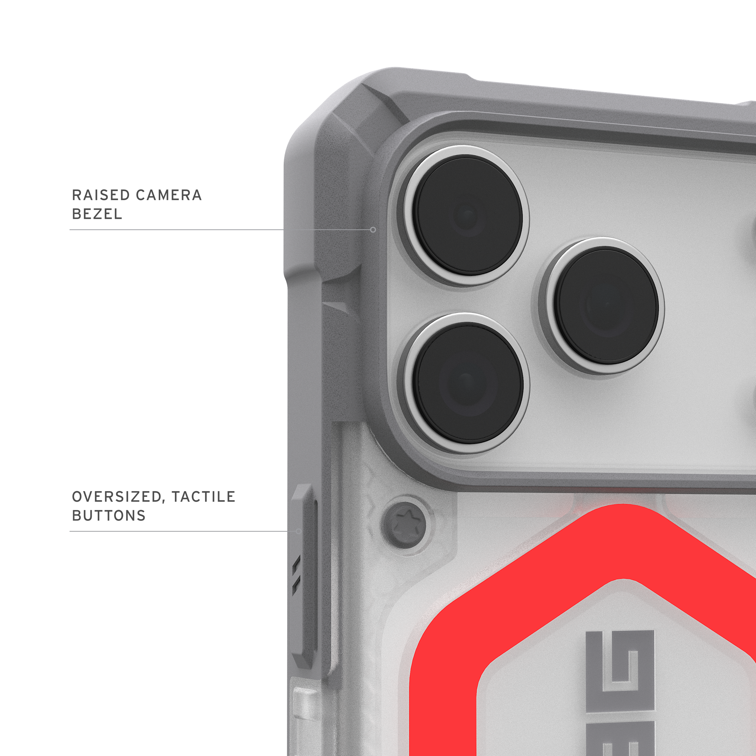 UAG iPhone 18/17 Pro Pathfinder Clear MagSafe Case and Paracord
