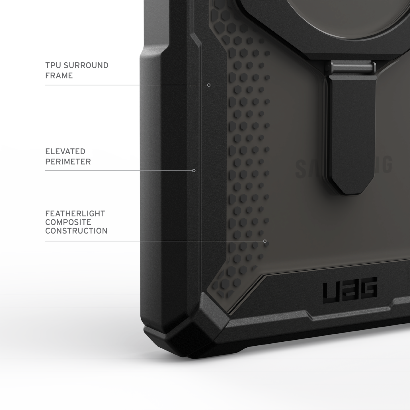 UAG Galaxy S24 Ultra Case Clear Protective Kickstand Plasma XT | Urban ... — free download