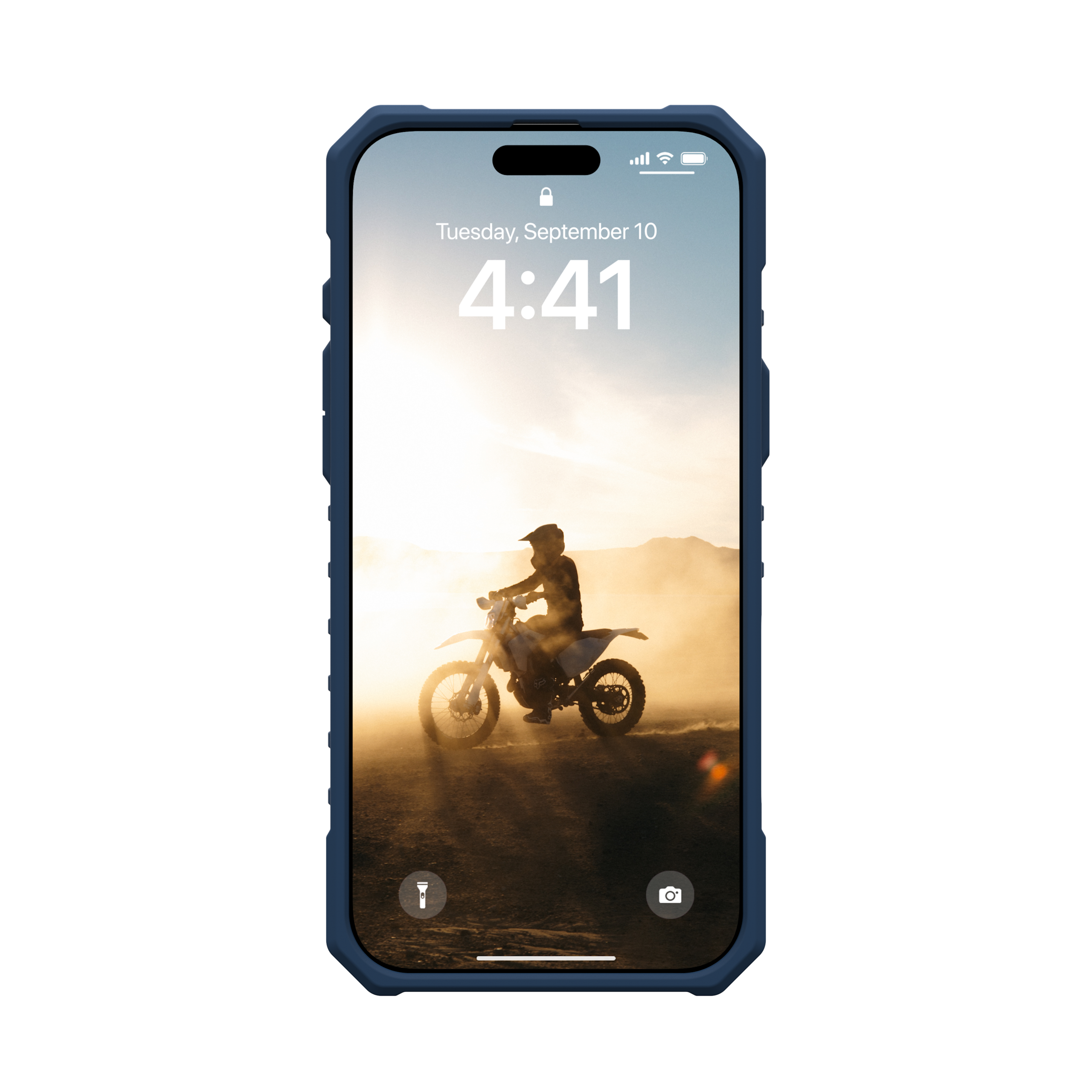 iPhone 16 Pro Max - Pathfinder Clear MagSafe Blues Case + Blues