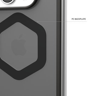 UAG Mouve iPhone Duo Case iPhone Duo in Ash detail view