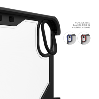 UAG Plyo LT iPad Air 13" (M2, 1st Gen, 2024) Folio Case iPad Air 13" (M2, 1st Gen, 2024) in Ice/Black
