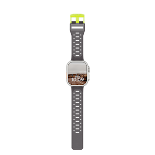UAG Civilian Silicone Strap for Apple Watch Ultra 3, Ultra 2, & Ultra Apple Watch Ultra 3/Ultra 2/Ultra case in Smoke/Acti...