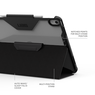 UAG Plyo LT iPad Air 13" (M2, 1st Gen, 2024) Folio Case iPad Air 13" (M2, 1st Gen, 2024) in Ice/Black