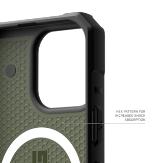 UAG Pathfinder iPhone 16 Pro Max Case iPhone 16 Pro Max in Olive Drab detail view