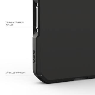 UAG Civilian LT iPhone 18/17 Pro Max Case iPhone 18 Pro Max in Black detail view