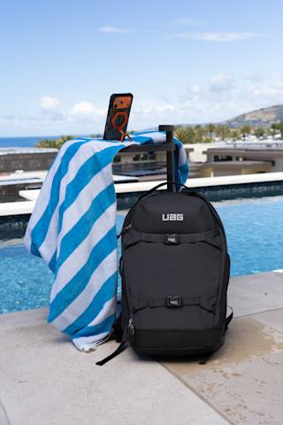 UAG 22L Backpack with DRYOUT® Active Moisture-Removal Technology™ $246.49 case lifestyle view