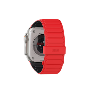 UAG Pathfinder Strap for Apple Watch Ultra 3, Ultra 2, & Ultra Apple Watch Ultra 3/Ultra 2/Ultra case in Ash/Active Lava