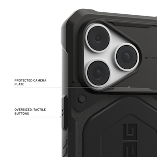 UAG Pathfinder iPhone 18 Pro Case iPhone 18 Pro in Black detail view