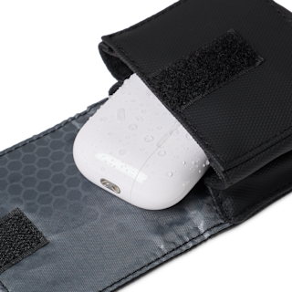 UAG Wireless Earbud Rescue Pouch with DRYOUT® Active Moisture-Removal Technology™ AirPods Pro (3rd Gen) case in Black