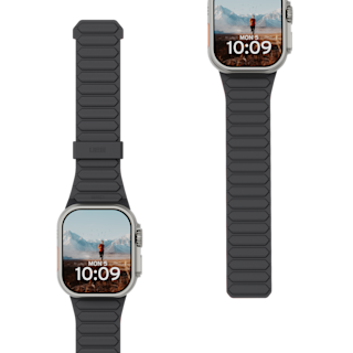 UAG Pathfinder Strap for Apple Watch Ultra 3, Ultra 2, & Ultra Apple Watch Ultra 3/Ultra 2/Ultra case in Ash/Active Lava