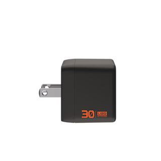 UAG 30W 2-Port Wall Charger with Two 6ft Cables Bundle Power Cable case in Black