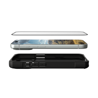 UAG Glass Screen Protector Shield LT for iPhone 18 Pro iPhone 18 Pro case in Clear detail view