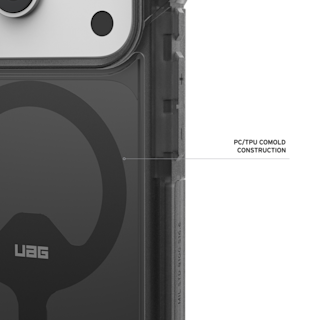 UAG Trooper iPhone 18/17 Pro Case iPhone 18 Pro in Ash detail view
