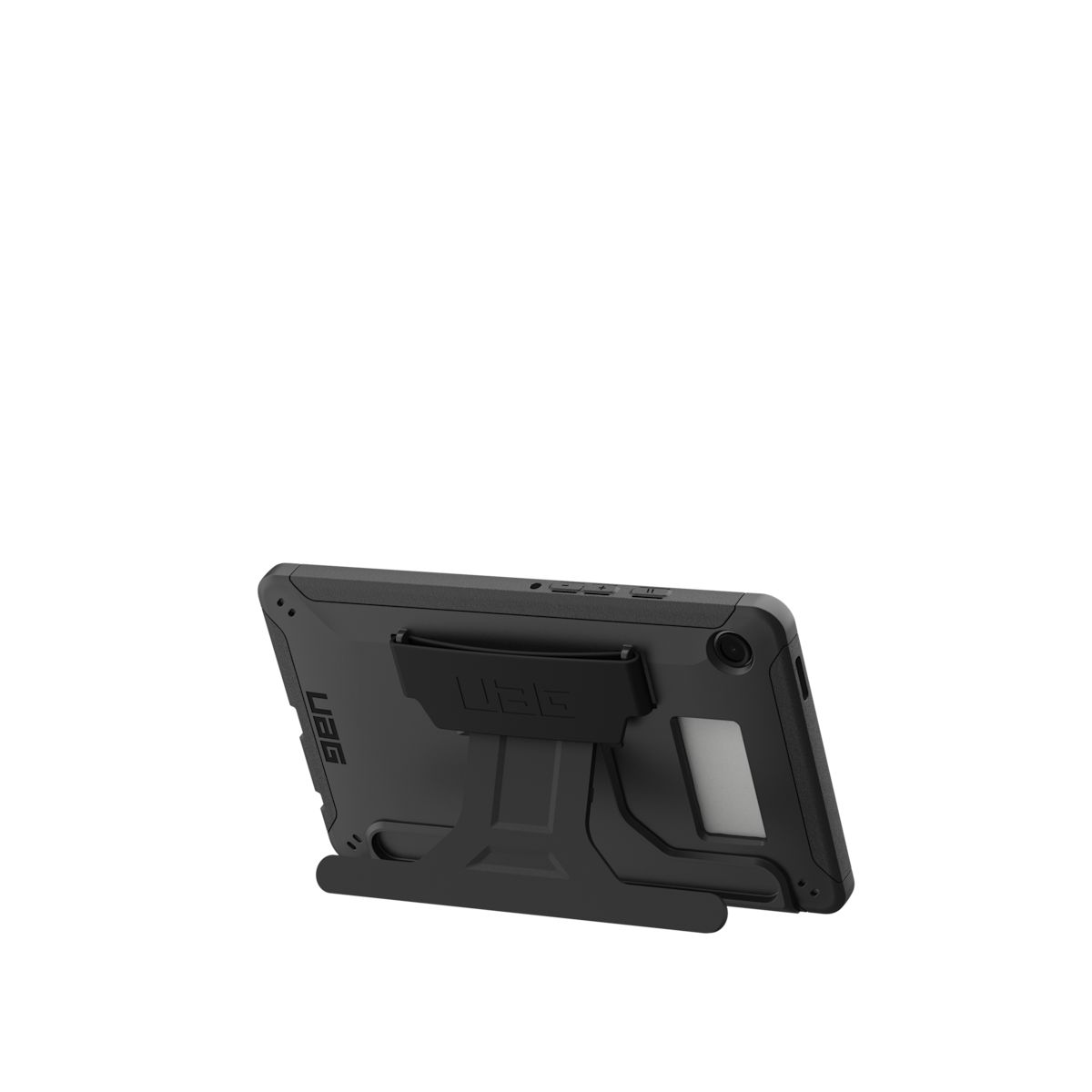 Galaxy Tab A9 Case with Kickstand & Hand Strap Rugged TPU Scout