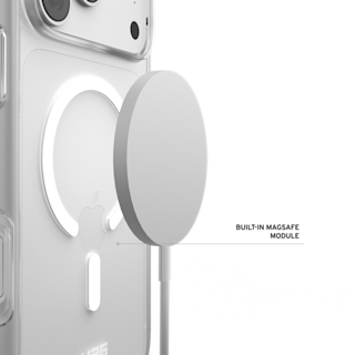 UAG Scout Clear iPhone 18 Pro Max Case iPhone 18 Pro Max in Ice/White detail view