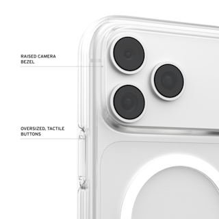 UAG Scout Clear iPhone 18 Pro Max Case iPhone 18 Pro Max in Ice/White detail view