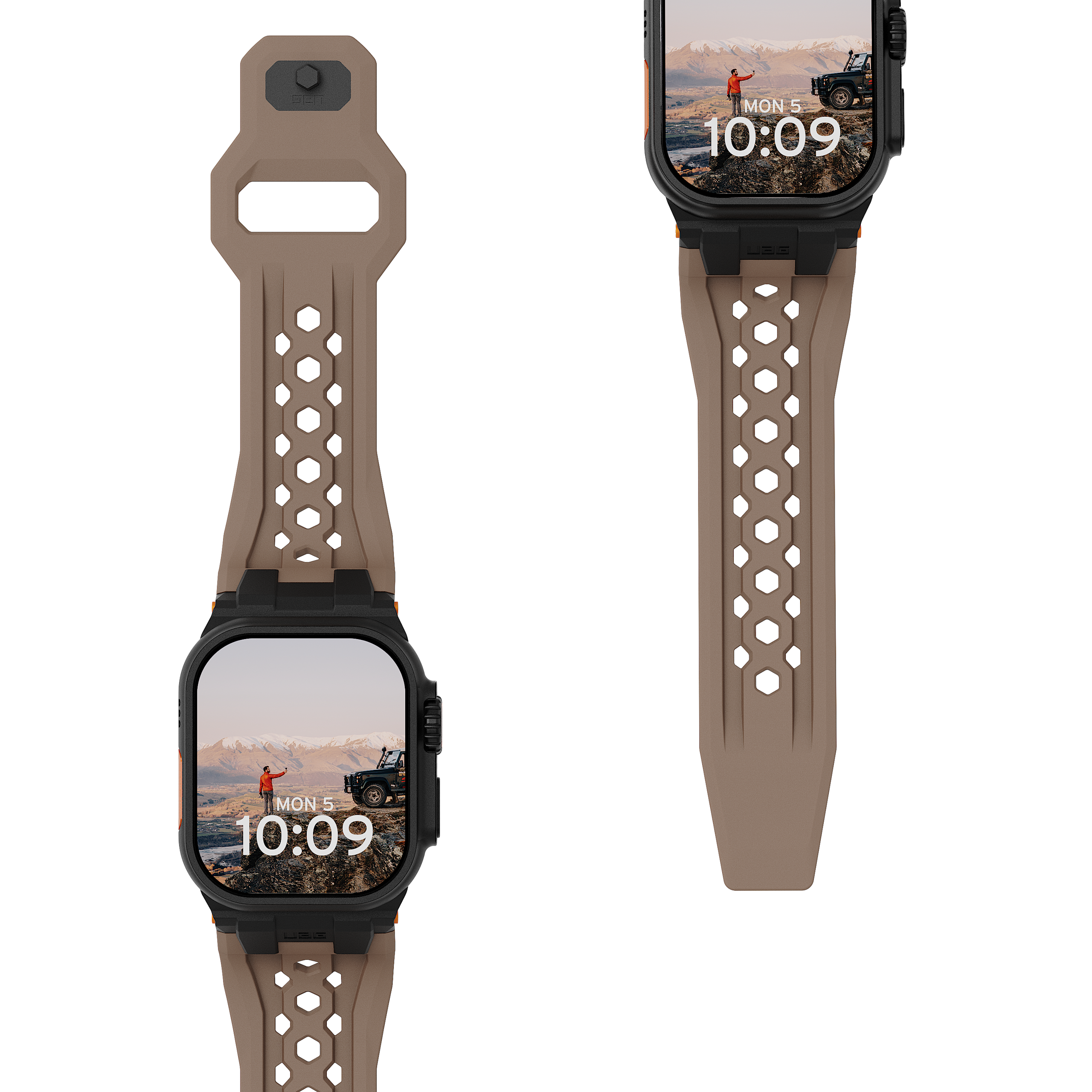 Monarch Strap for Apple Watch Ultra 3, Ultra 2, Ultra Premium FKM